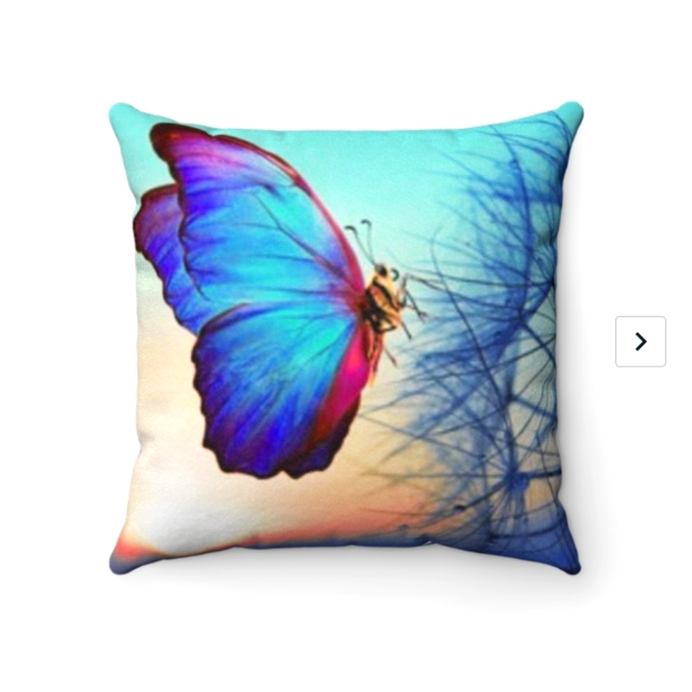 Butterfly pillow